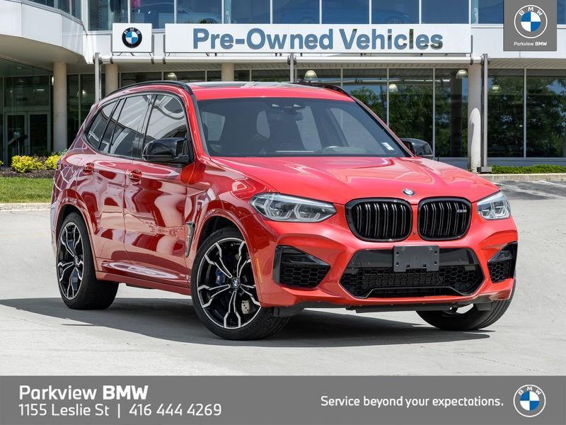 2020 BMW X3 M AWD 510HP CARPLAY HUD HKSOUND SHADES COOLING.SEATS