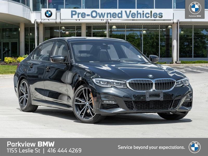 2021 BMW 330I AWD CPO MSPORT 19" LED DRIVR.ASST CARPLAY LOW.K