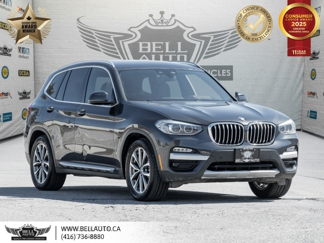 2019 BMW X3 xDrive30i, AWD, NAVI, PANO, BACKUPCAM, B.SPOT, SEN