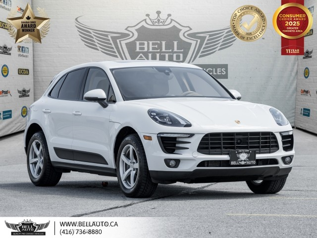 2017 Porsche Macan AWD, NAVI, PANO, BACKUPCAM, B.SPOT, LANEDEPARTURE,