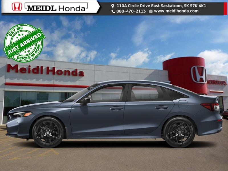 2025 Honda Civic Sedan Sport  - Sunroof -  Heated Seats