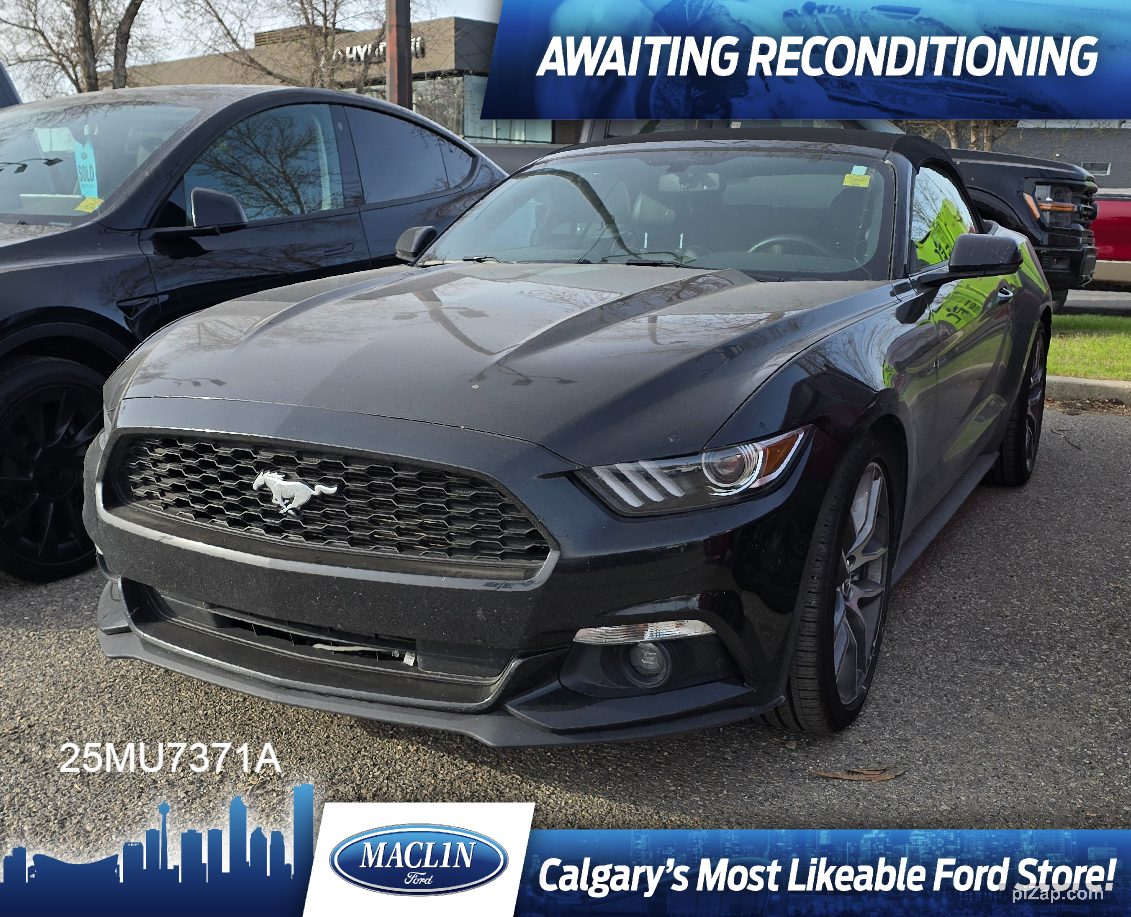 2016 Ford Mustang ECOBOOST PREMIUM CONVERTIBLE