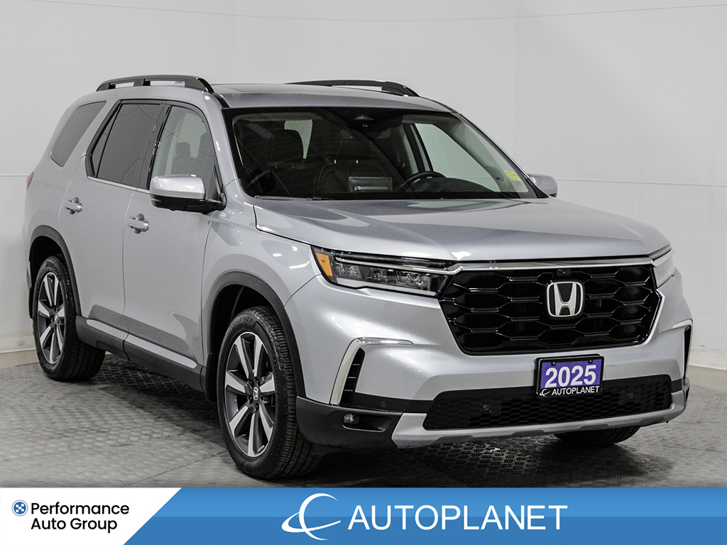 2025 Honda Pilot Touring AWD, 8 Seater, Navi, 360 Cam, Sunroof!