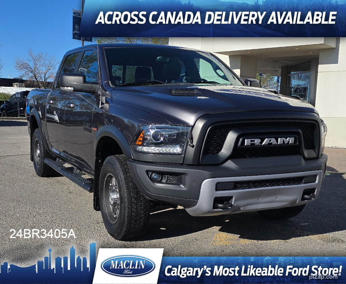 2017 Ram 1500 REBEL | LUX PKG | REM START | SUNROOF