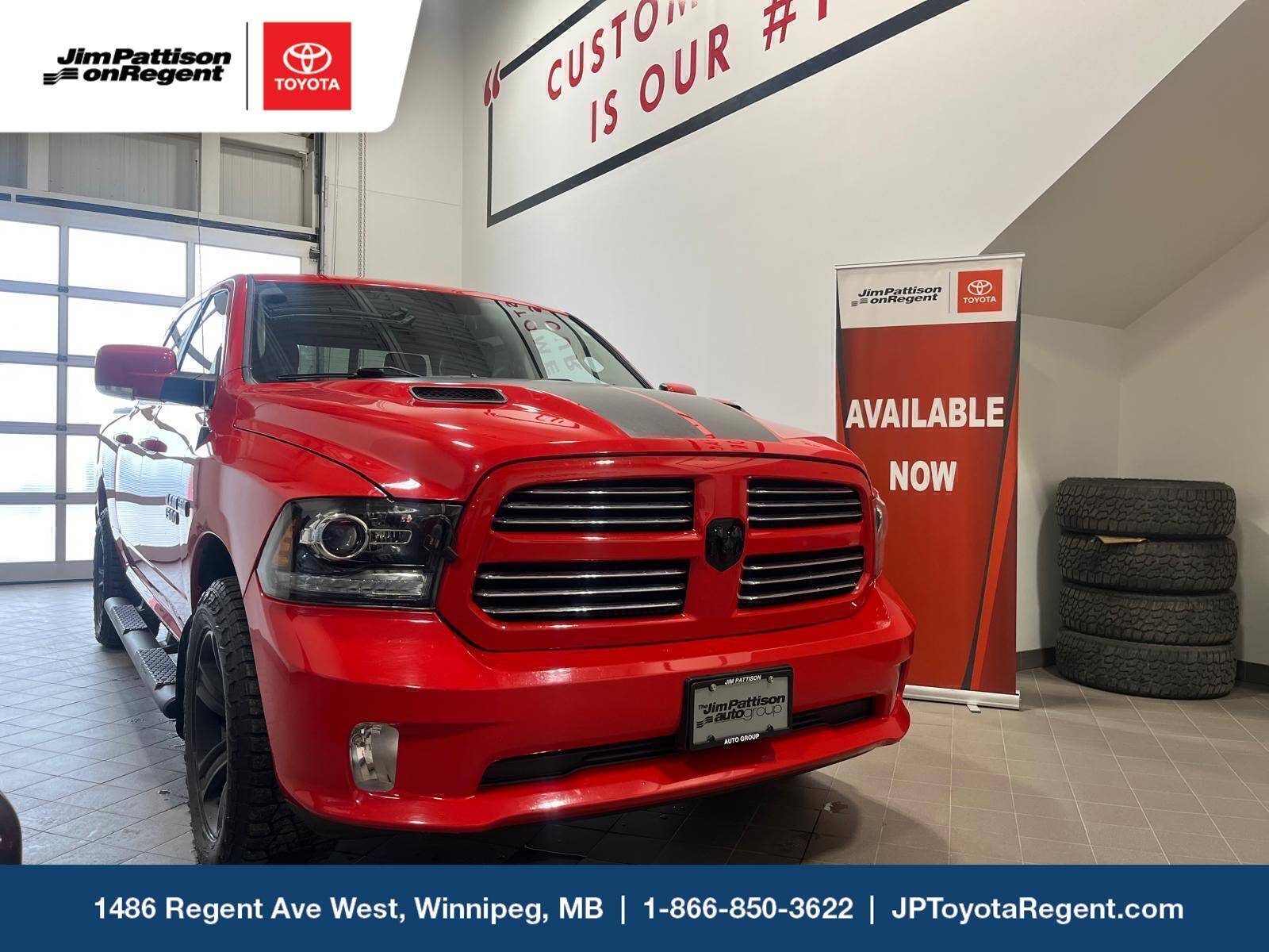 2016 Ram 1500 SPORT CREW CAB |ONE OWNER|5.7L HEMI|