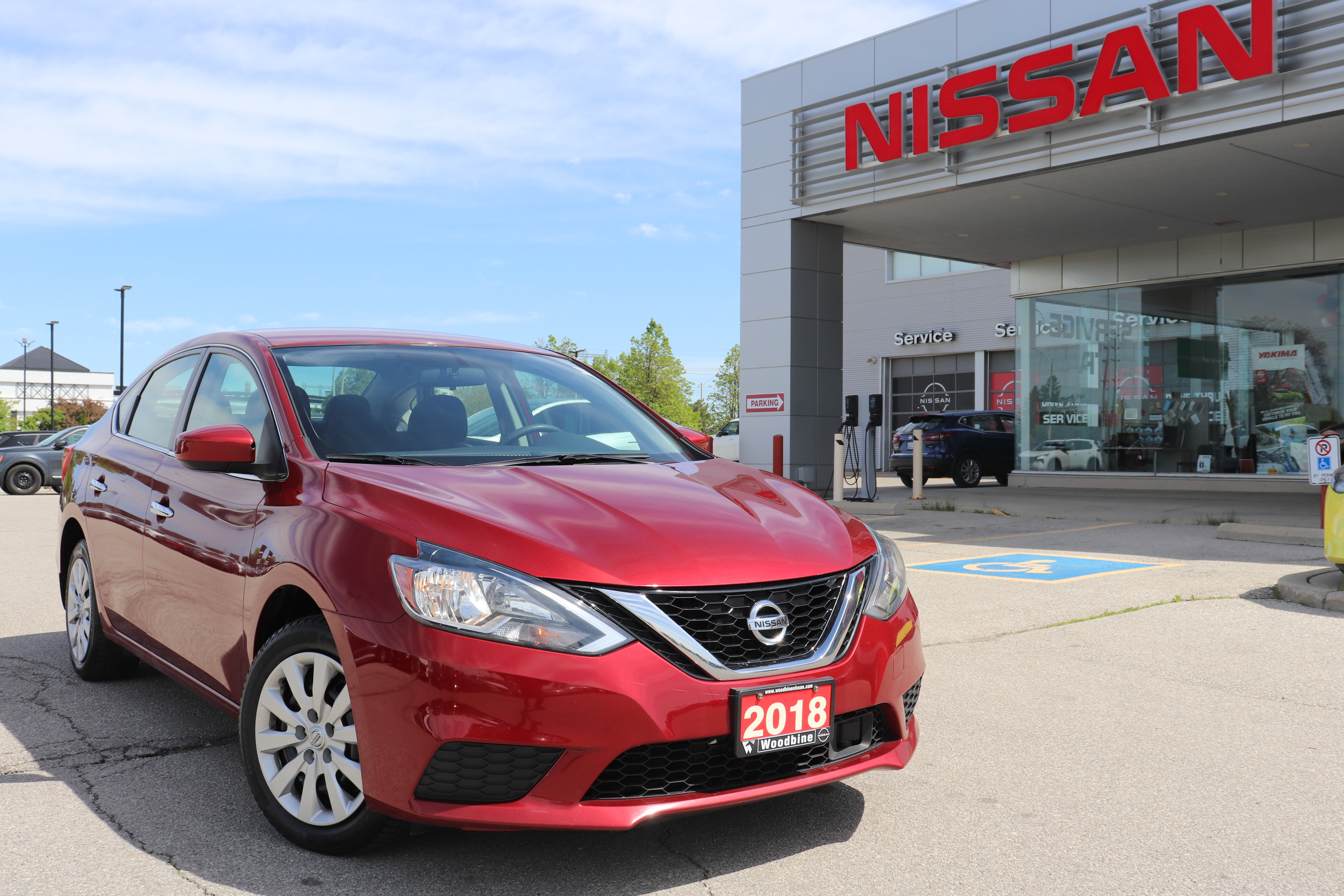 2018 Nissan Sentra SV|1 OWNER|NO ACCIDENTS|CARPLAY|BLIND SPOT|CAMERA