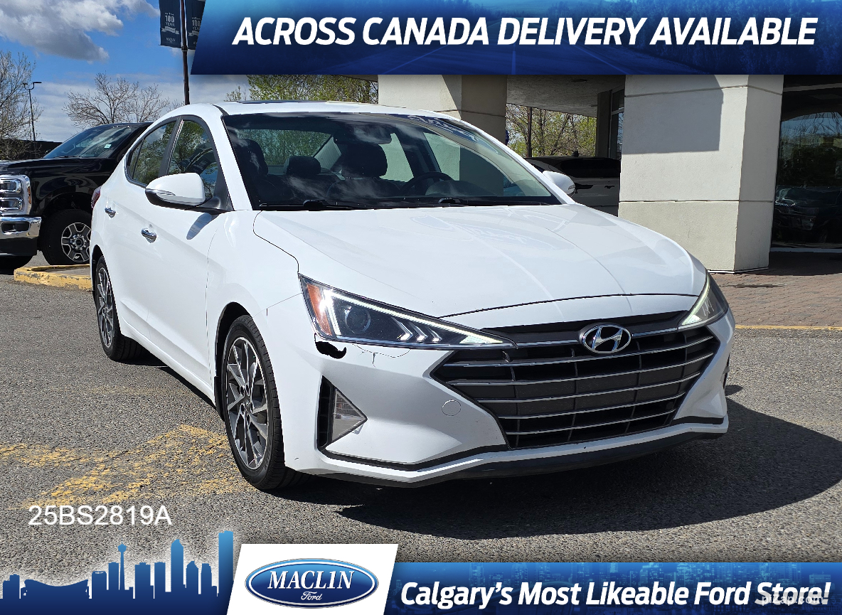 2020 Hyundai Elantra LUXURY | HTD LTH SEATS |  SUNROOF | NAV
