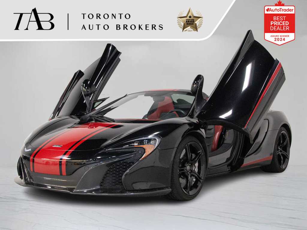 2015 Mclaren 650S SPIDER   CONV.   CARBON TRIM   MERIDIAN DSP LOW KM, Toronto, Cash