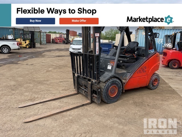 2011 Linde H25D Make Offer or Buy Now. Get Financing*