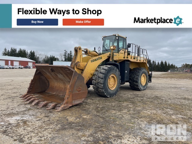 2012 Komatsu WA600-6 Make Offer or Buy Now. Get Financing*