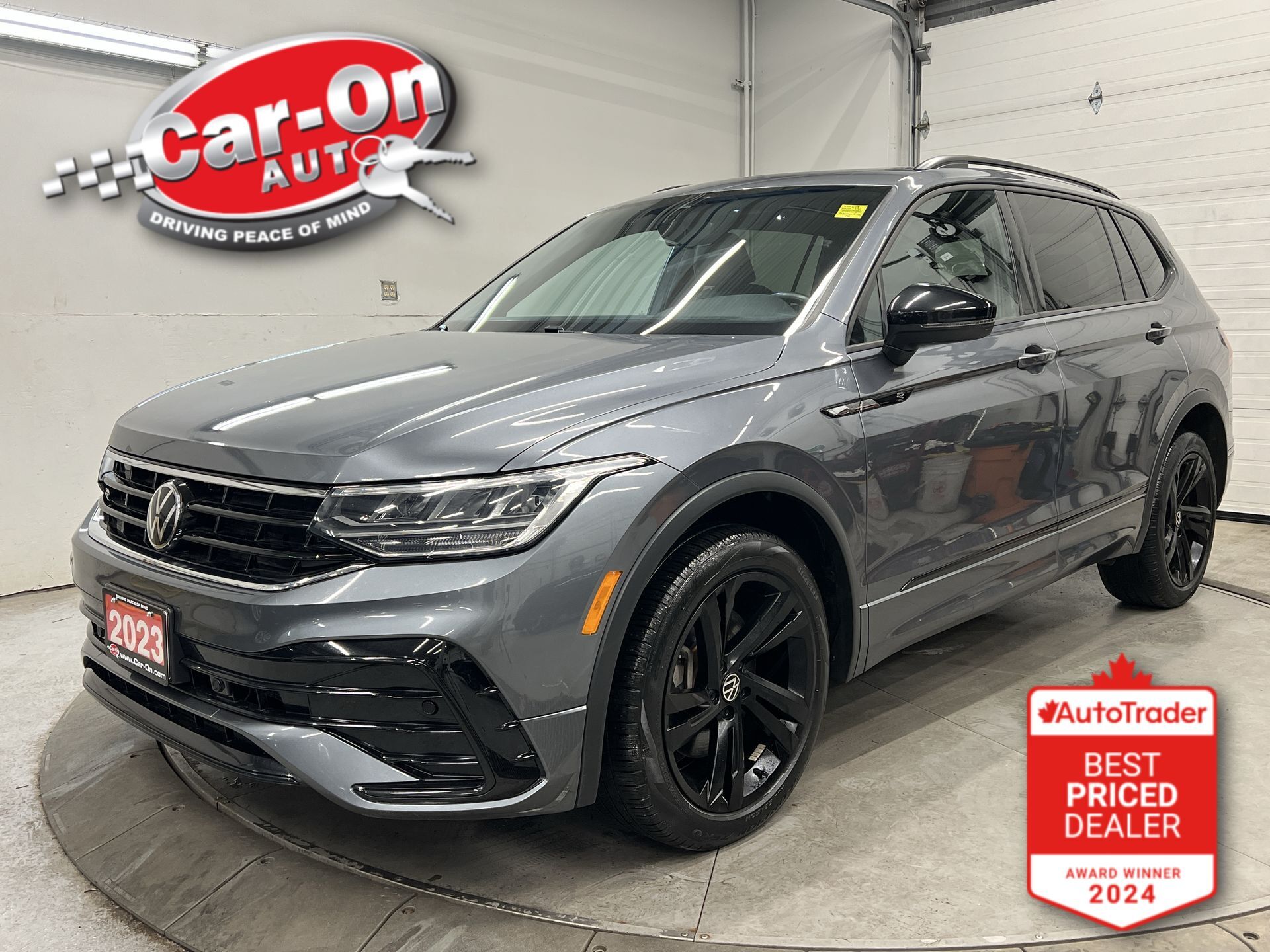 2023 Volkswagen Tiguan COMFORTLINE R-LINE |AWD|LEATHER|PANO ROOF| 