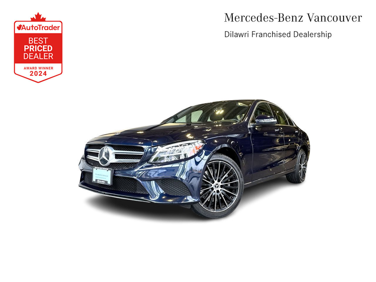2019 Mercedes-Benz C300 4MATIC Sedan | PREMIUM PKG | 18 MULTI-SPOKE BI-COL