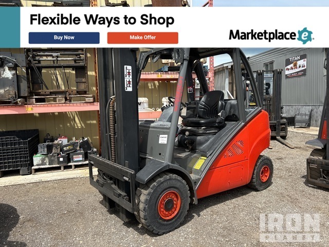 2012 Linde H25D Make Offer or Buy Now. Get Financing*