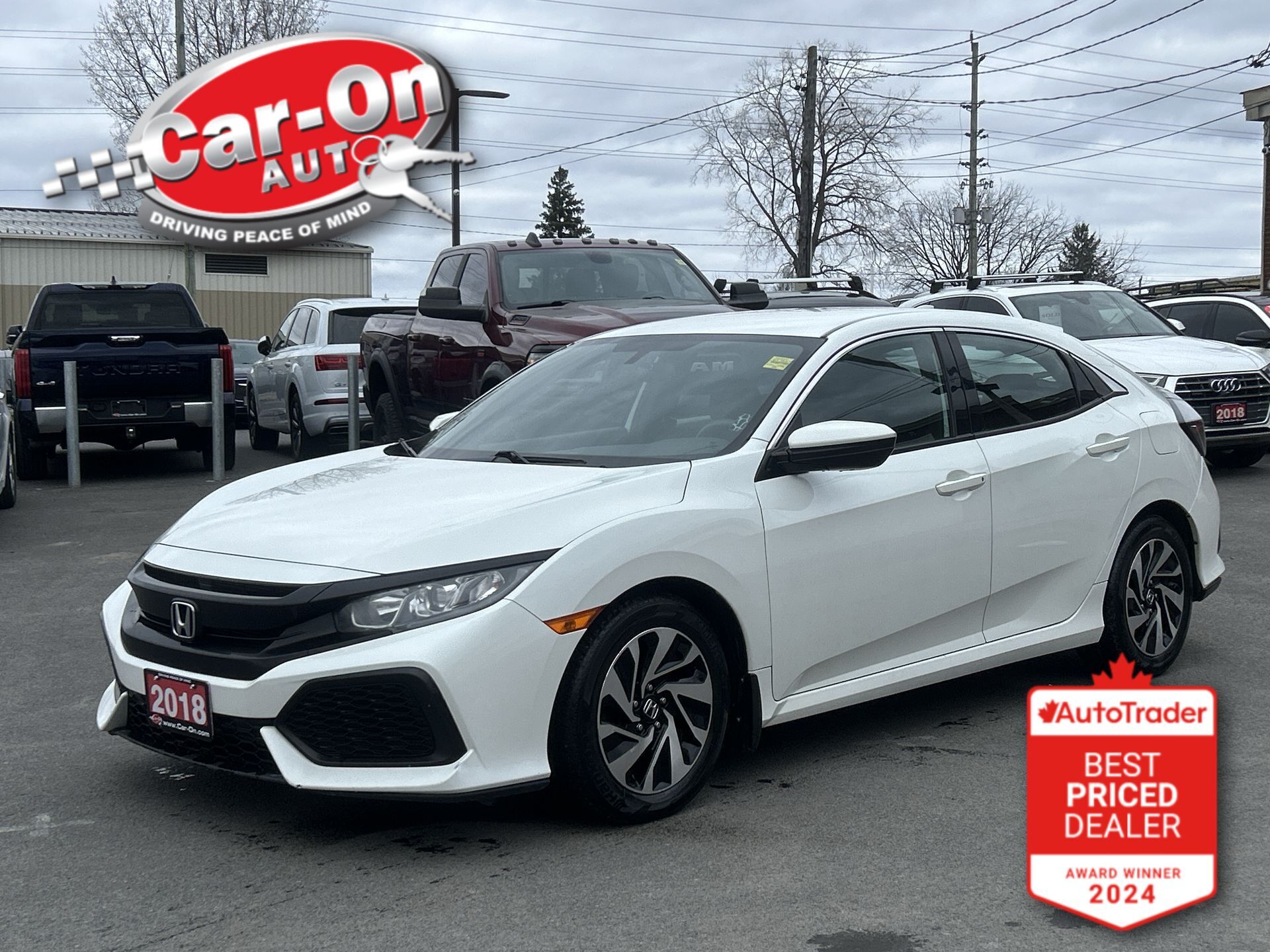 2018 Honda Civic AUTOMATIC| LOW KMS| HTD SEATS| CARPLAY| REAR CAM
