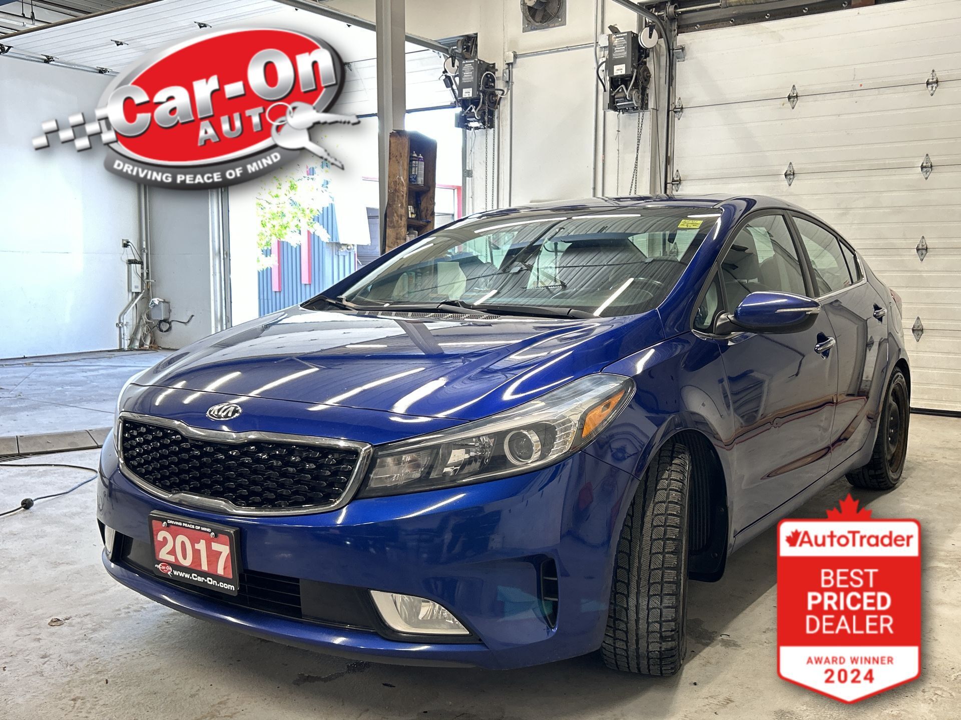 2017 Kia Forte TOP OF THE LINE SX|ONLY 97,000KMS|LEATHER|SUNROOF