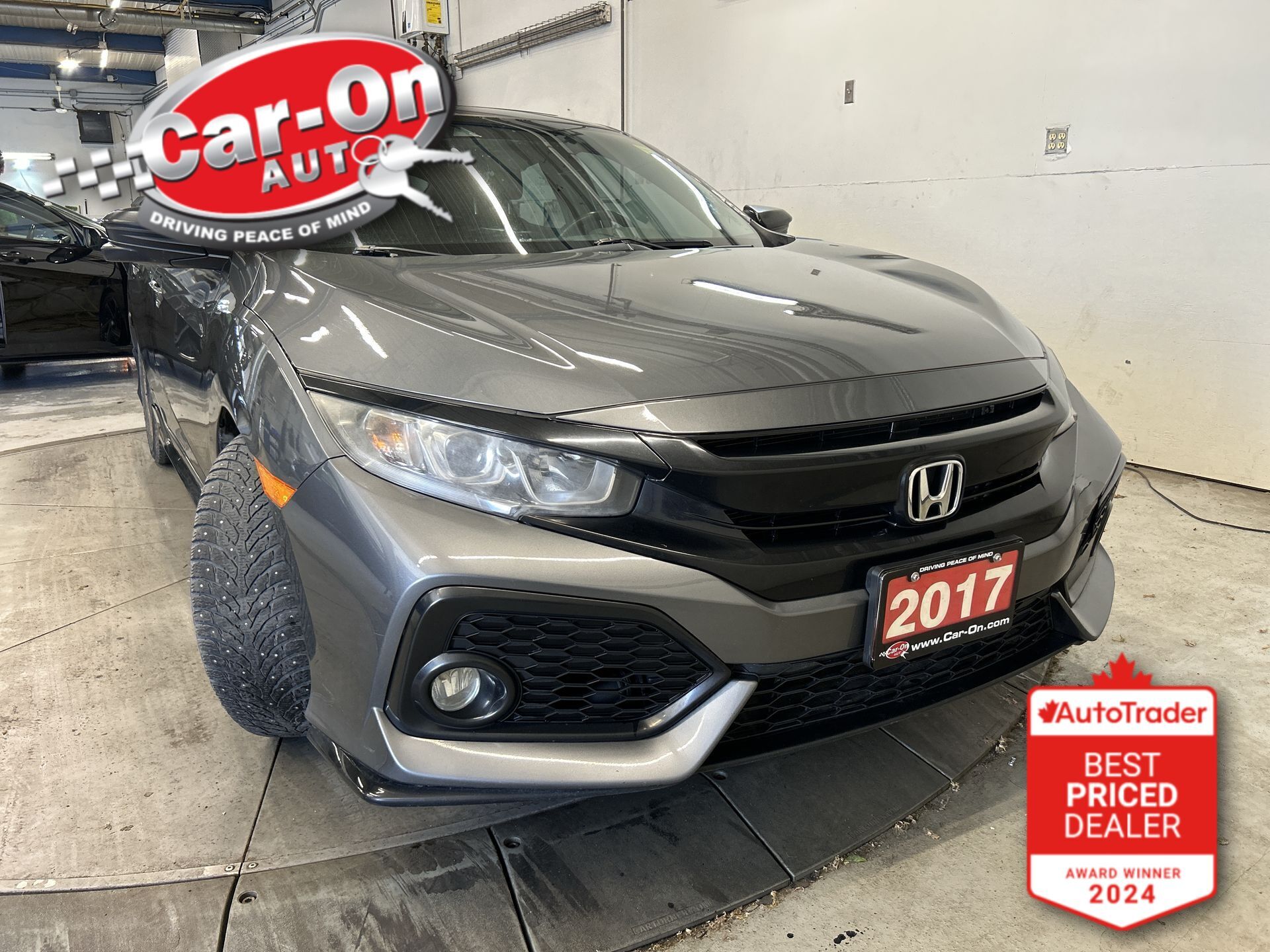2017 Honda Civic SPORT HATCH| SUNROOF| HTD SEATS| CARPLAY| REAR CAM