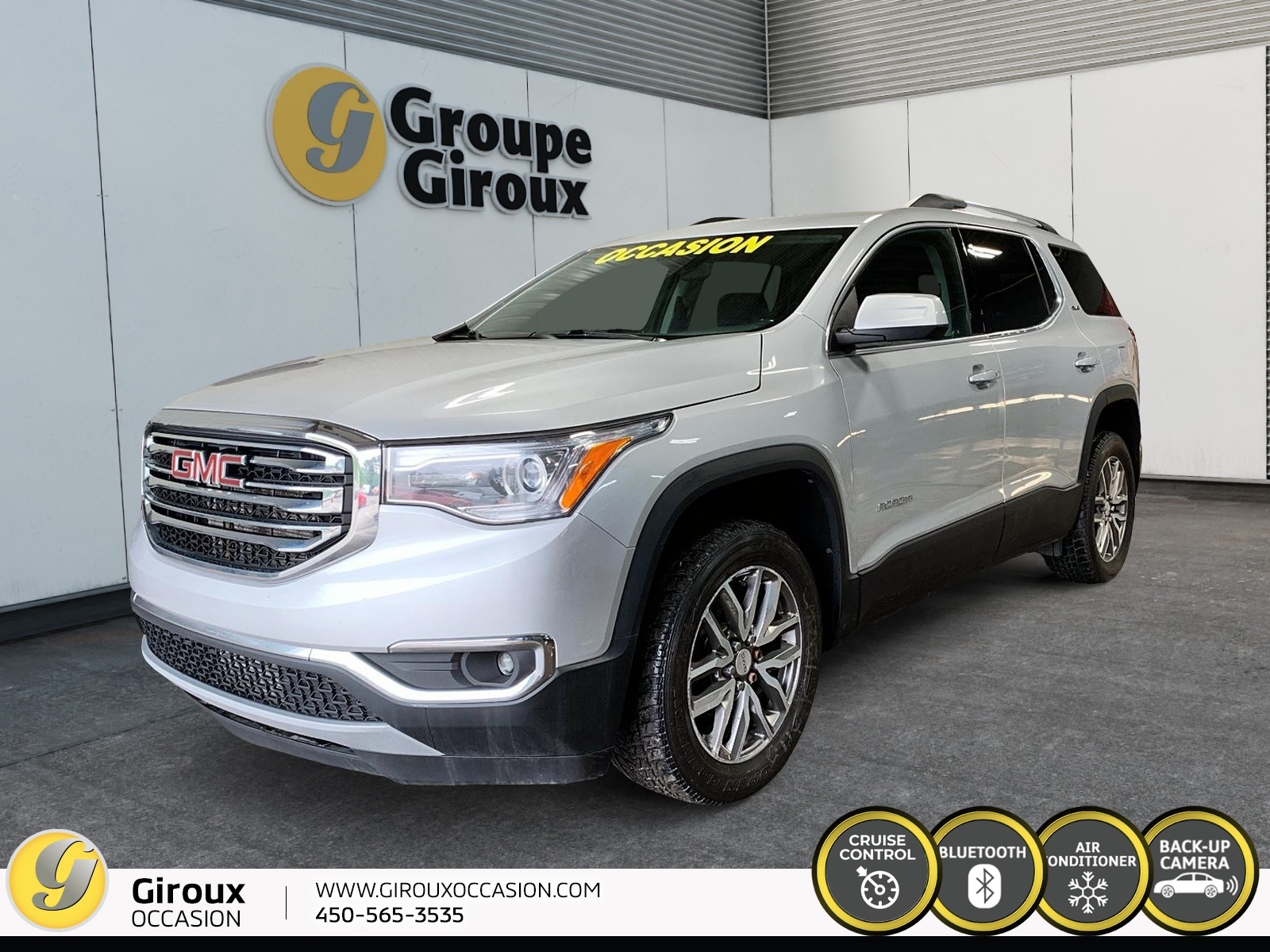 2019 GMC Acadia SLE 4 portes TI pour SLE-2 7 PASSAGER