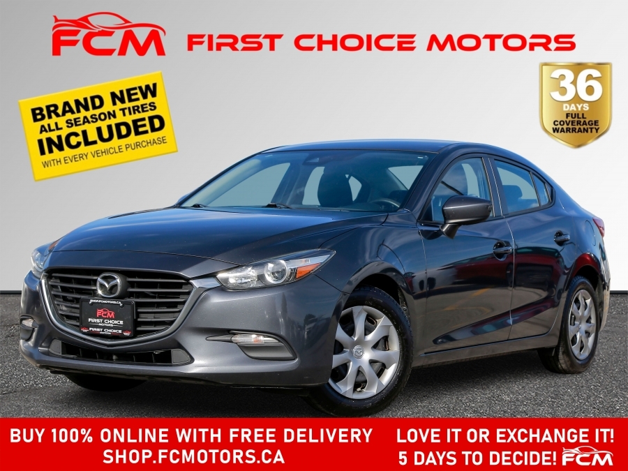 2018 Mazda Mazda3 GX SKYACTIV ~AUTOMATIC, FULLY CERTIFIED WITH WARRA