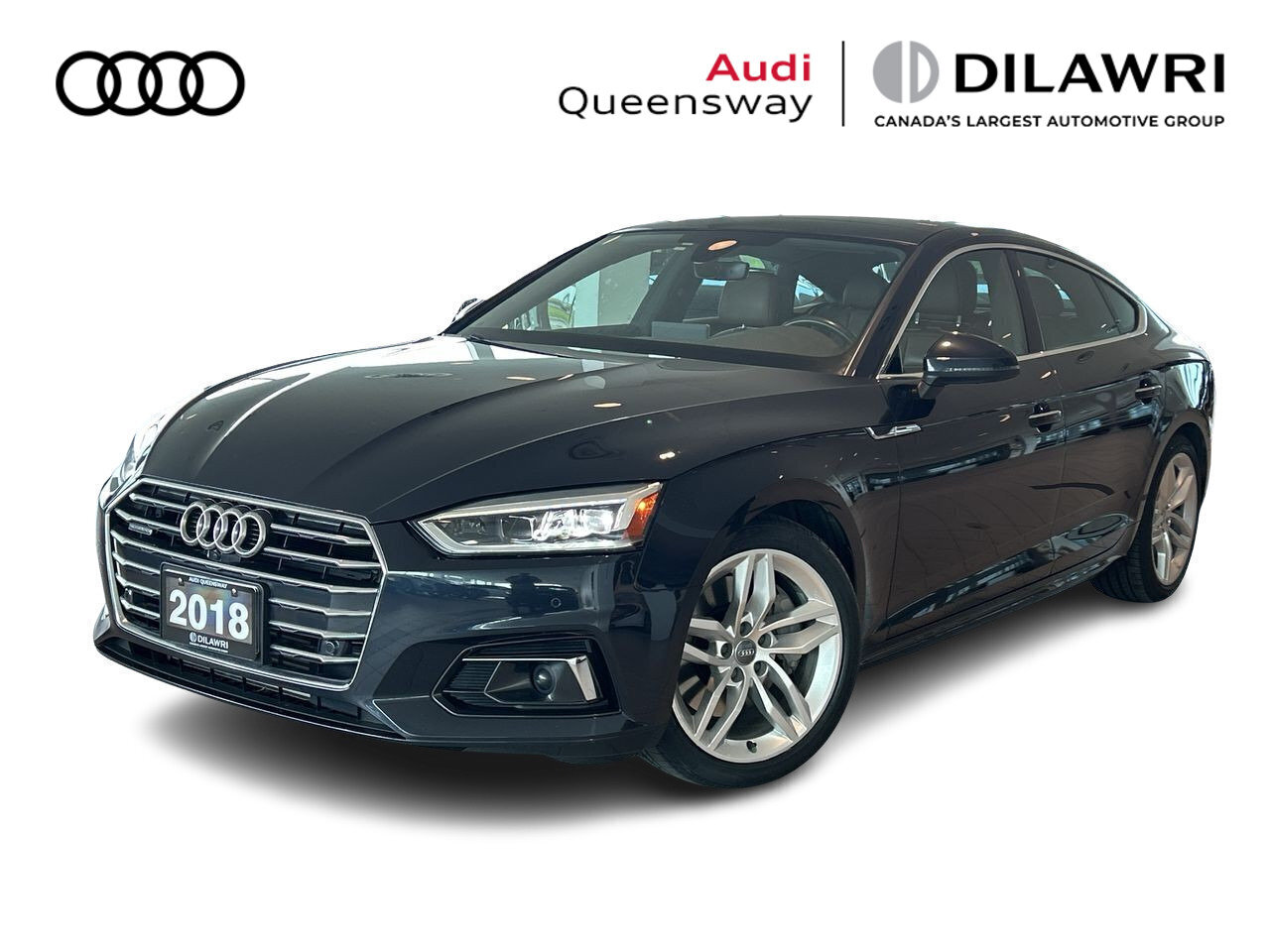2018 Audi A5 Sportback 2.0T Technik w/ Advanced Driver Assistance  Pkg | 