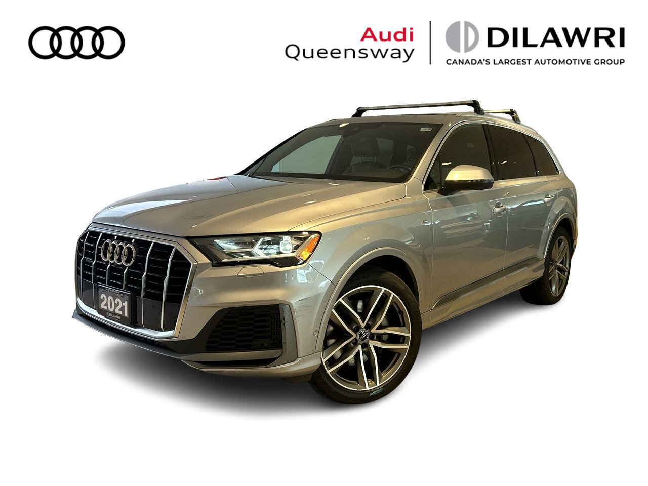 2021 Audi Q7 55 Progressiv w/ 21inch Wheels Pkg|Trailer Hitch