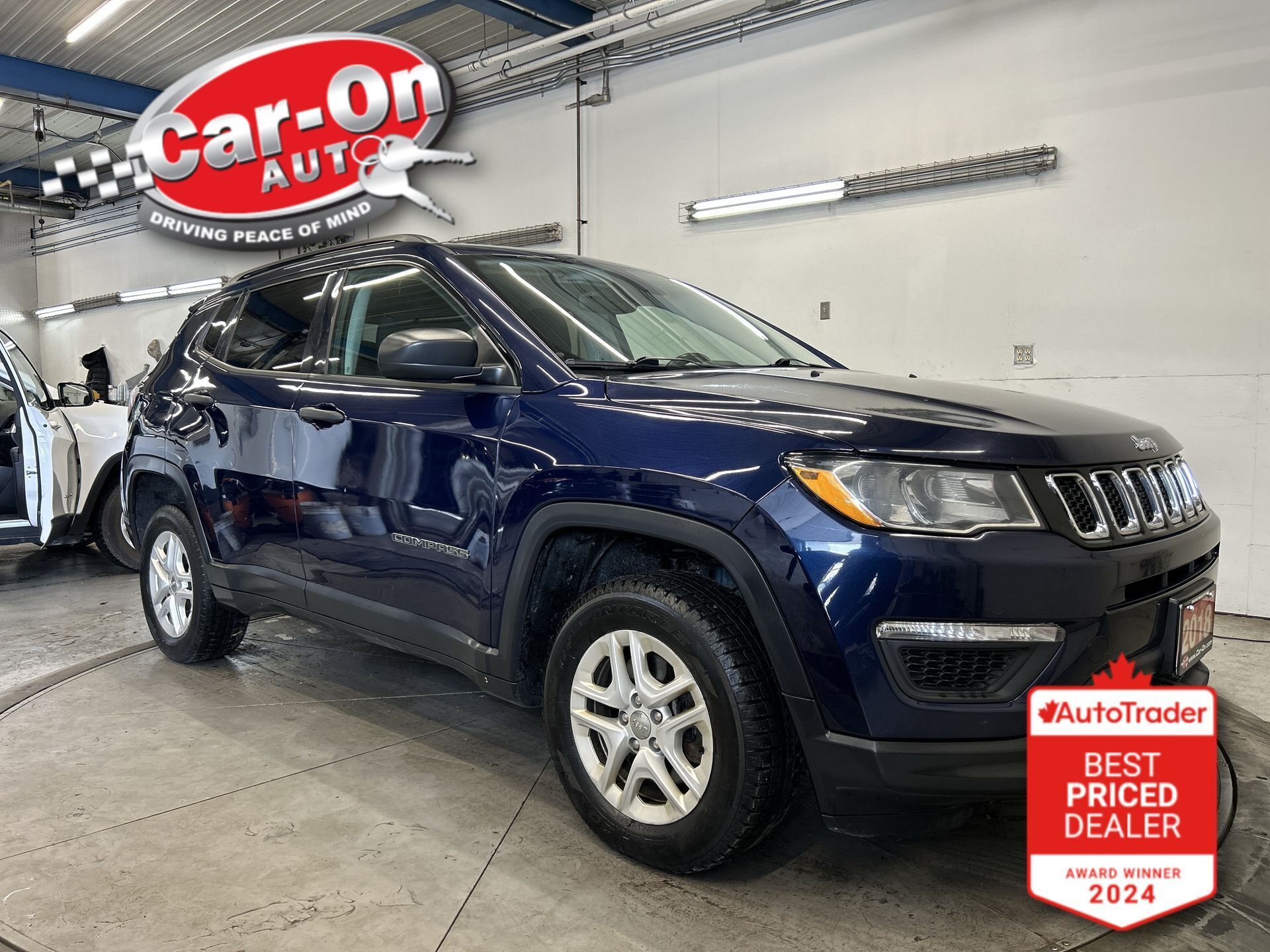 2018 Jeep Compass SPORT 4X4 | HEATED SEATS/ STEERING | REMOTE START