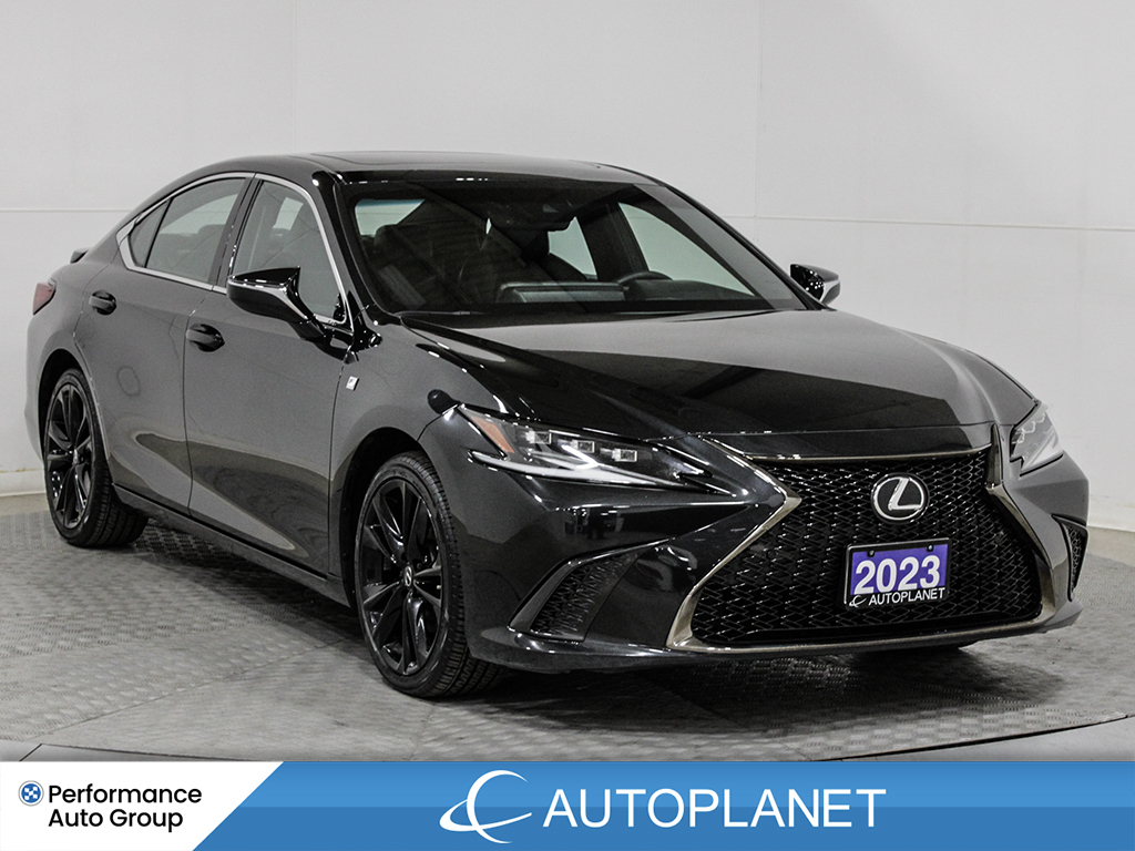 2023 Lexus ES 300 F-Sport 2 AWD, Heads Up Display, Navi, Sunroof!