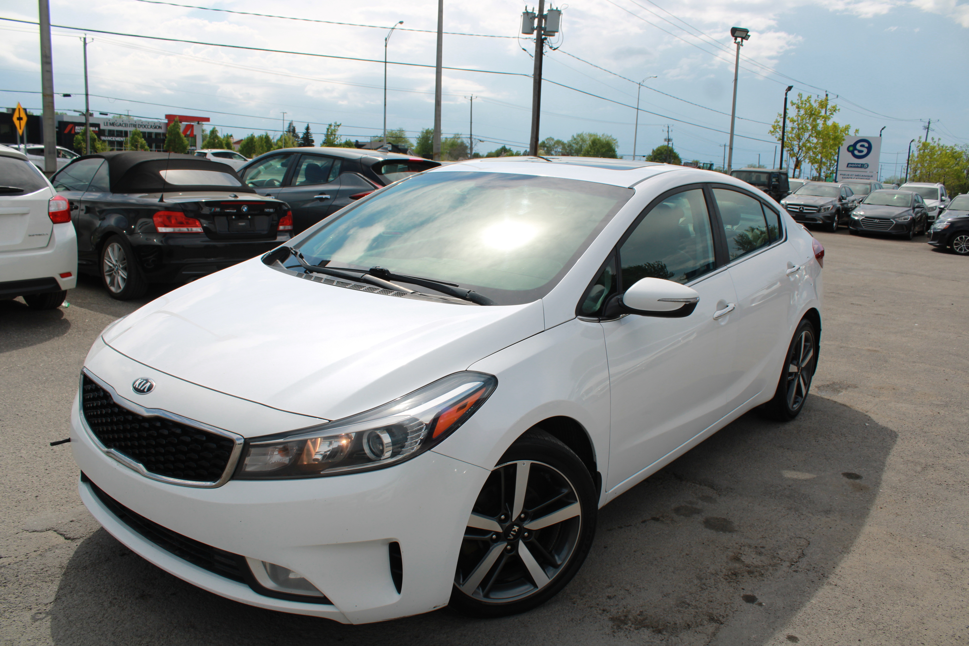 2018 Kia Forte EX, TOIT OUVRANT, MAGS, CAMÉRA DE RECUL, A/C