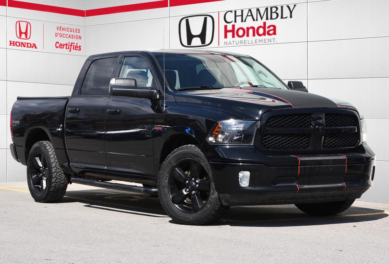 2019 Ram 1500 Classic SLT + BLACK PACK + CREW +