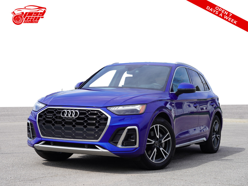 2022 Audi Q5 Technik 55e Plug in Hybrid HUD Panoramic roof BSM 
