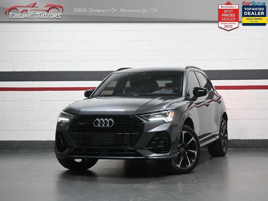 2021 Audi Q3 Technik  S-Line Black Optics 360CAM B&O Ambient Li