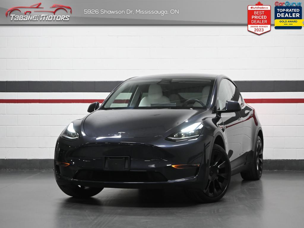 2024 Tesla Model Y Standard Range   No Accident White Leather Autopil