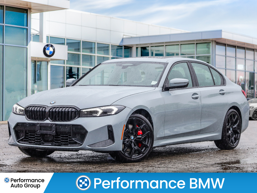 2025 BMW 3 Series PremiumPkg-MSportPro-AdvDrvAsst-19"Alloys A/S