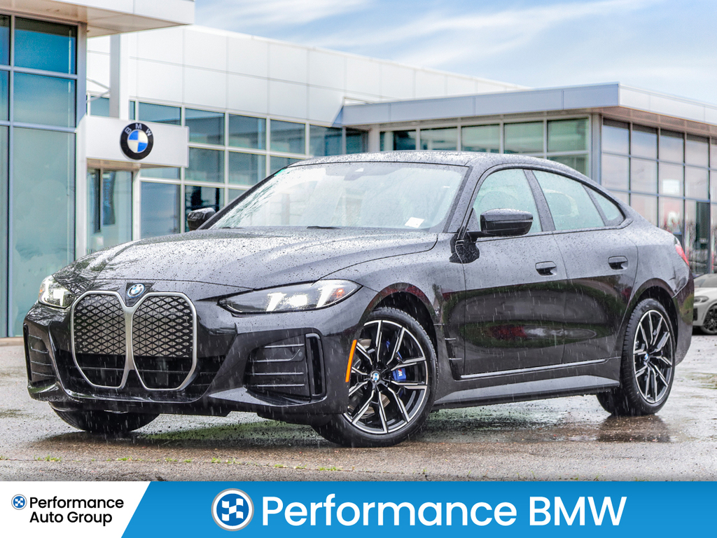 2025 BMW i4 ELECTRIC-eDrive40-MSportPackage-Level2ChargerIncl