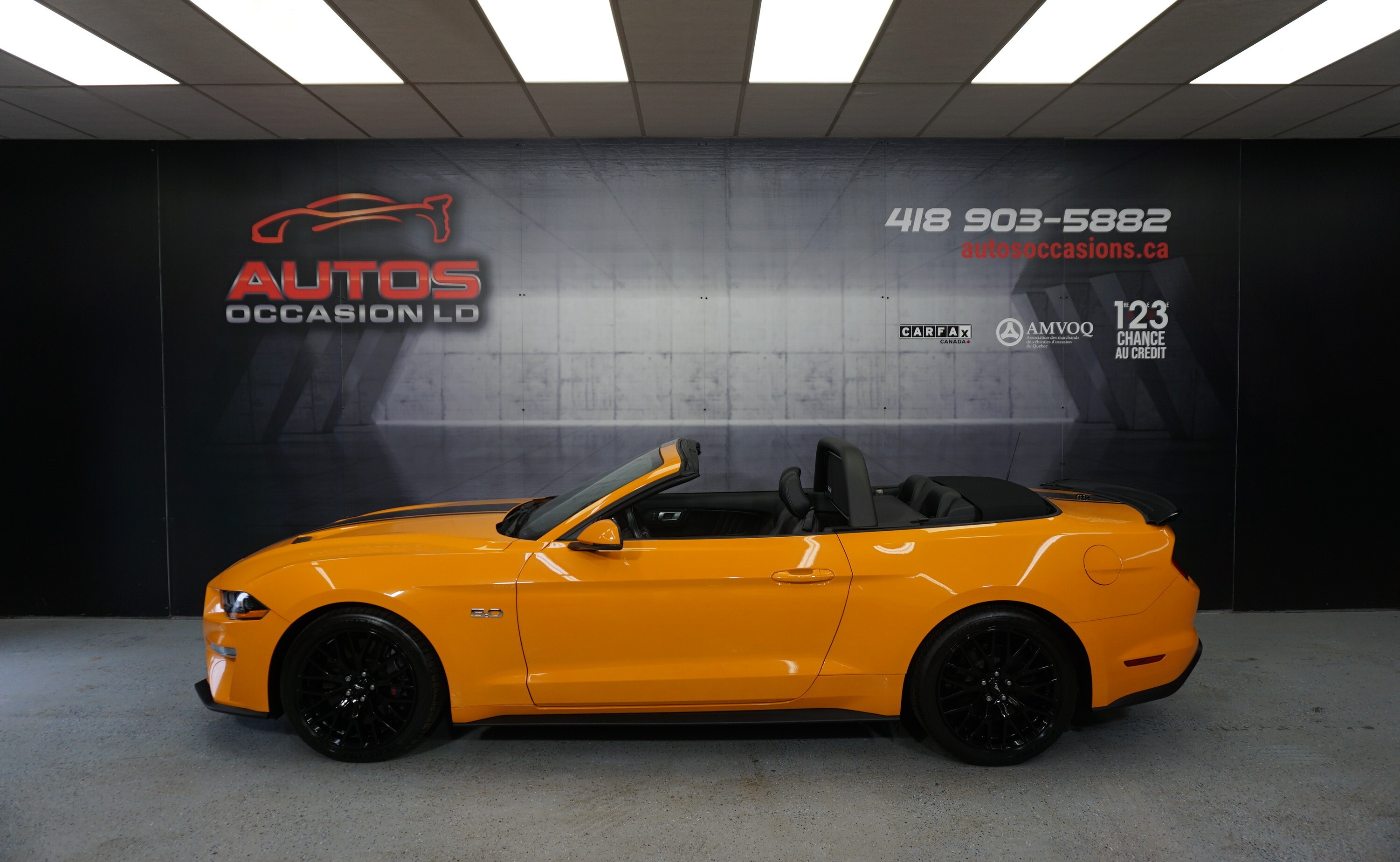 2018 Ford Mustang GT PREMIUM 5.0L AUTO CUIR - GPS NAV SHAKER BREMBO