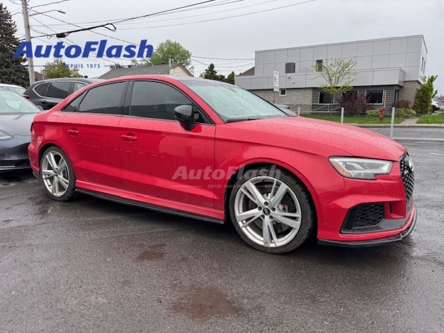 2019 Audi RS 3 Sedan 394HP, QUATTRO, BANG & OLUFSEN AUDIO