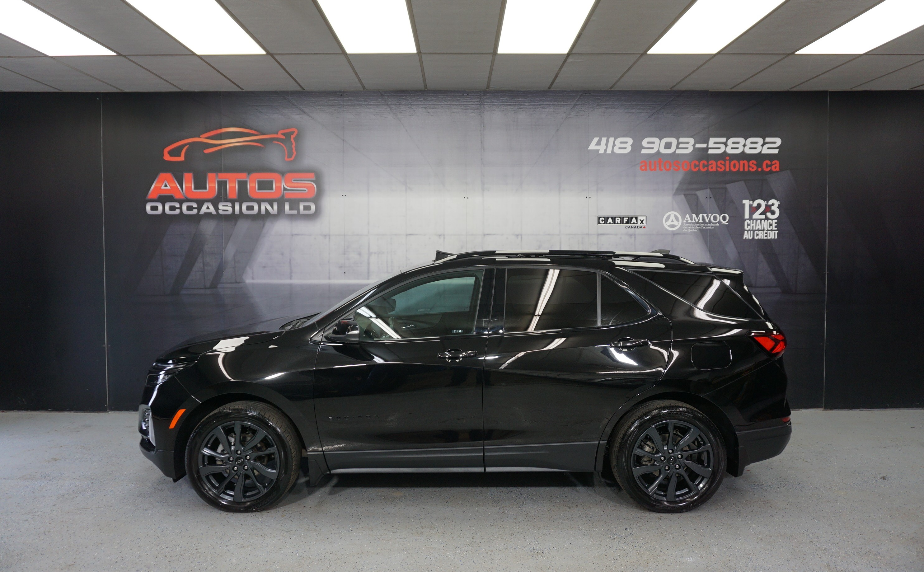2022 Chevrolet Equinox RS AWD AUTO - CUIR - TOIT PANO - GPS NAV 55 278 KM