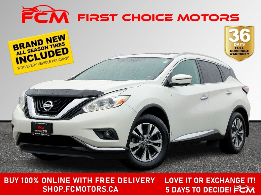 2017 Nissan Murano SL ~AUTOMATIC, FULLY CERTIFIED WITH WARRANTY!!!!~