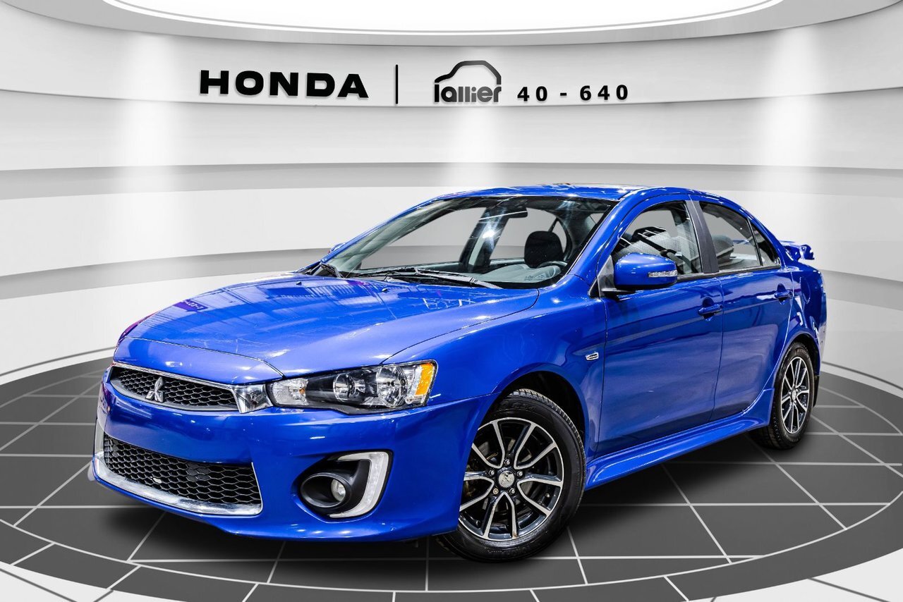 2016 Mitsubishi Lancer SE JAMAIS ACCIDENTÉ + BAS KILOMÉTRAGES + 8 PNEUS