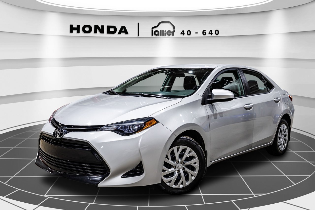 2017 Toyota Corolla LE AIR CLIMATISÉ + TRÈS BAS KILOS + SIÈGES CHAUFFA