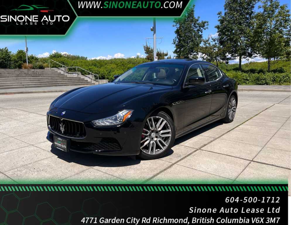 2015 Maserati Ghibli 4dr Sdn S Q4