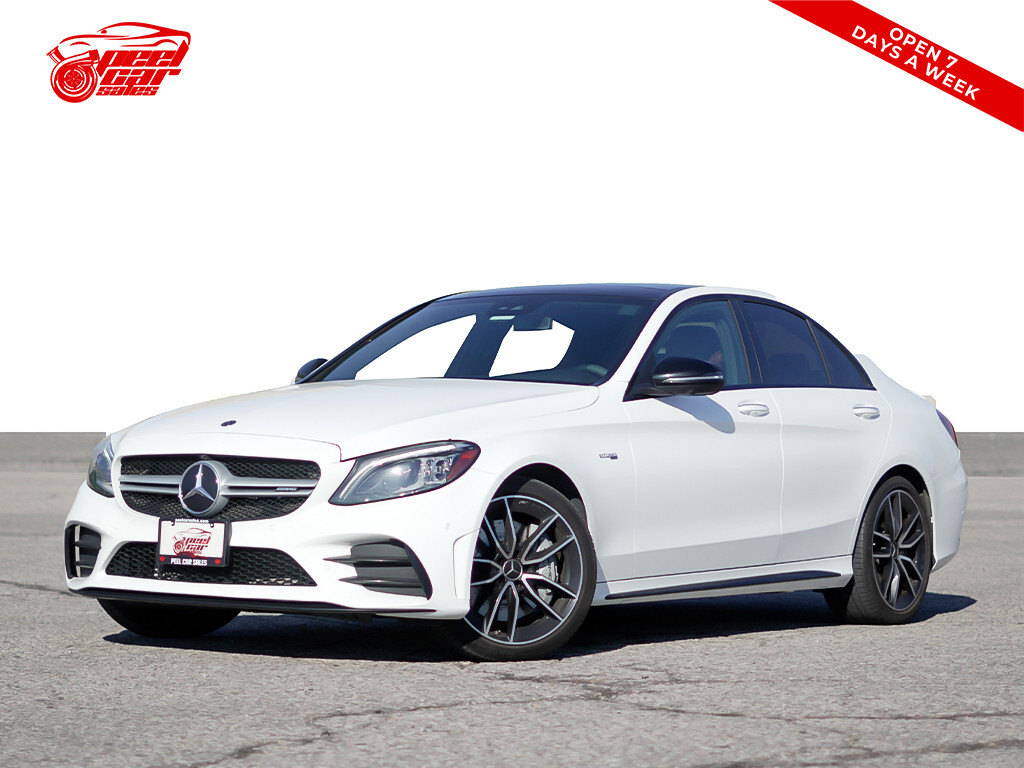 2021 Mercedes-Benz C-Class AMG C43 Sunroof AMG Night Pkg Avantgarde Pkg Black
