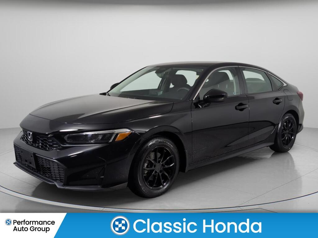 2025 Honda Civic Sedan LX | SENSING | HONDA CERTIFIED | REMOTE START |