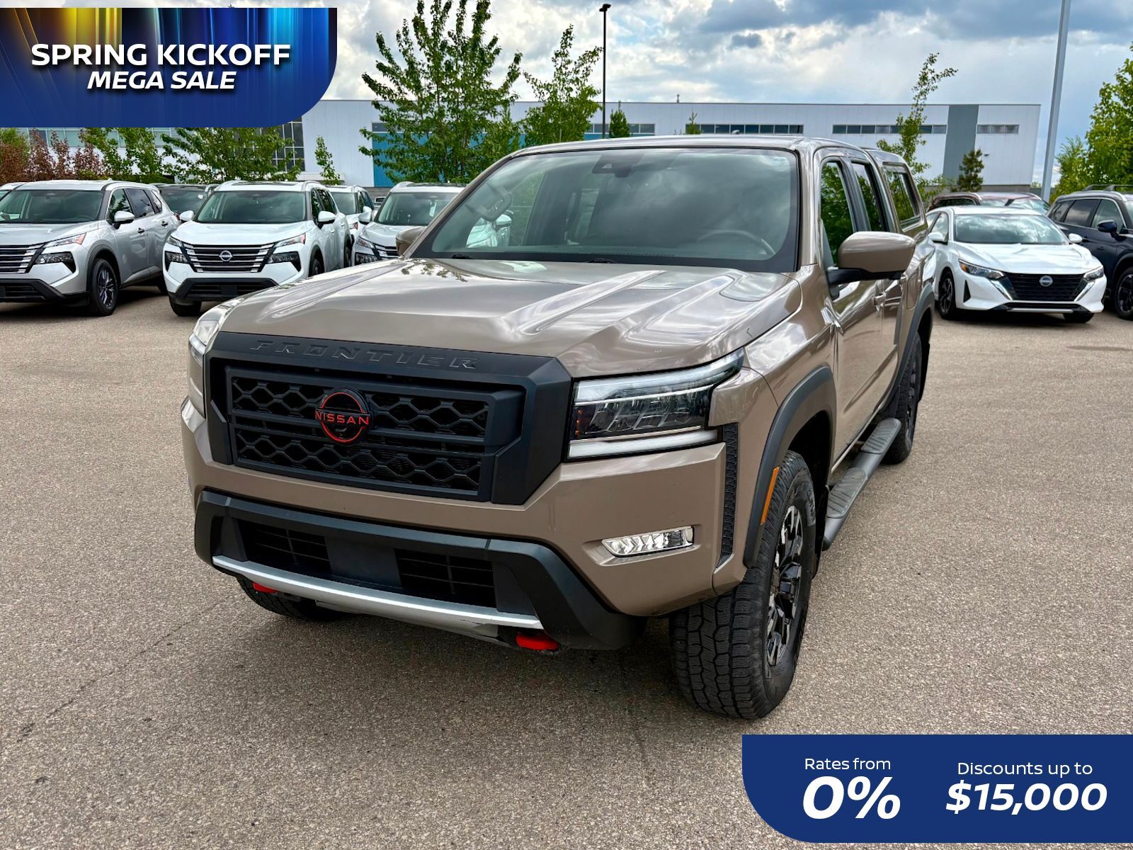 2022 Nissan Frontier PRO-4X-CANOPY INCLUDED