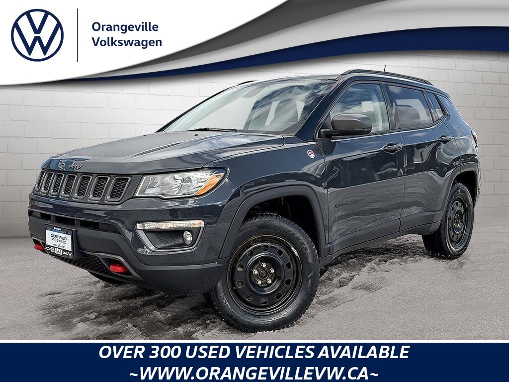 2018 Jeep Compass Trailhawk CERTIFIED PRE-OWNED | HEATED SEATS AND S