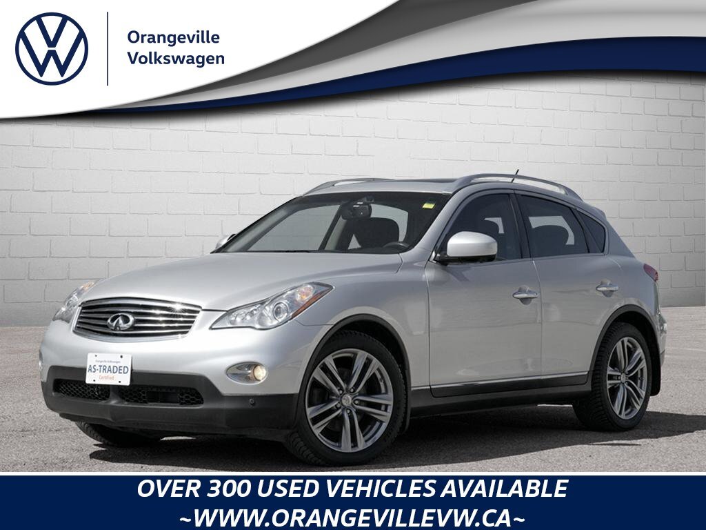 2012 Infiniti EX35 LuxuryCERTIFIED AS-TRADED, LEATHER, NAV, SUNROOF, 