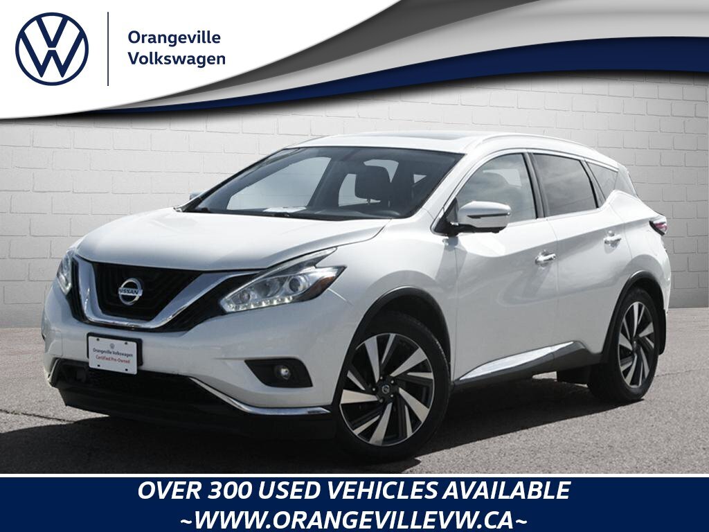 2018 Nissan Murano PlatinumONE-OWNER, ACCIDENT-FREE, AWD
