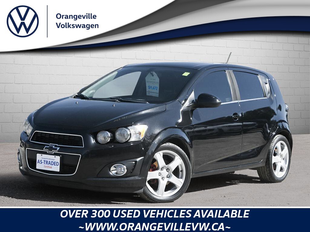 2016 Chevrolet Sonic LTAS-TRADED, LT TURBO, HATCH, HEATED CLOTH, REMOTE