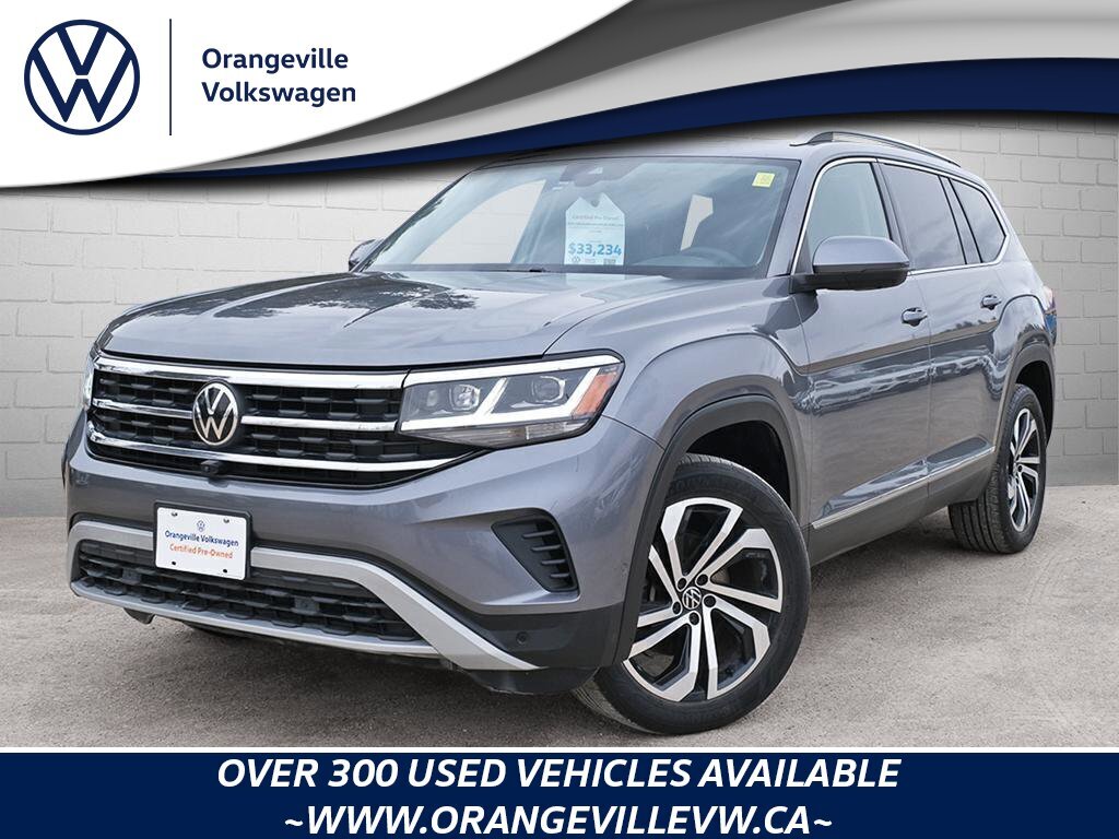 2021 Volkswagen Atlas ExeclineV6, HEATED / COOLED SEATS, SUNROOF, POWER 