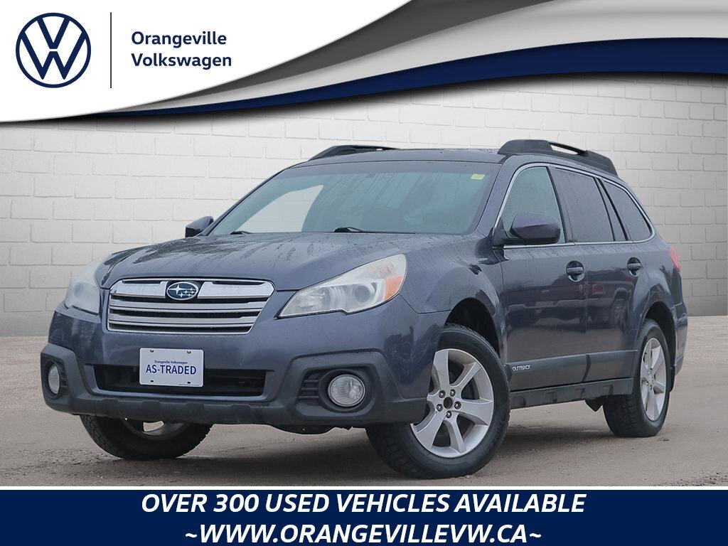 2014 Subaru Outback 2.5i Touring PackageAS-TRADED, SUNROOF, AWD, HEATE