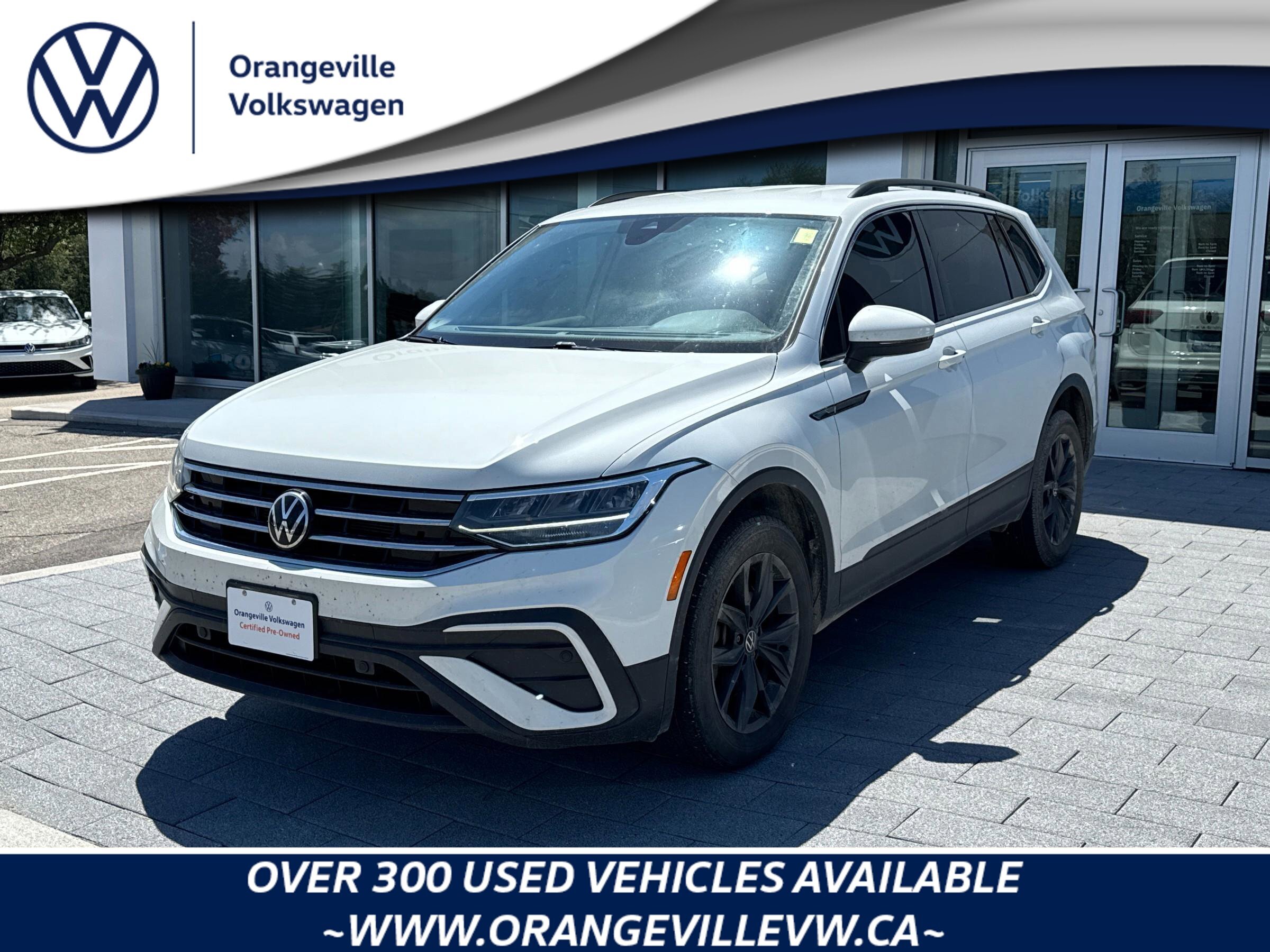 2023 Volkswagen Tiguan ComfortlineONE-OWNER, ACCIDENT-FREE, SUNROOF, ADAP